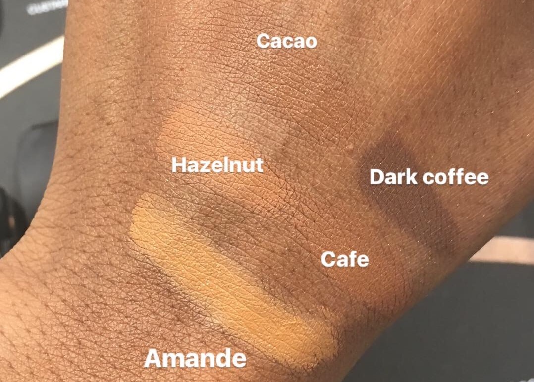 Nars Soft Matte Concealer Dark Skin Swatches | bellanoirbeauty.com
