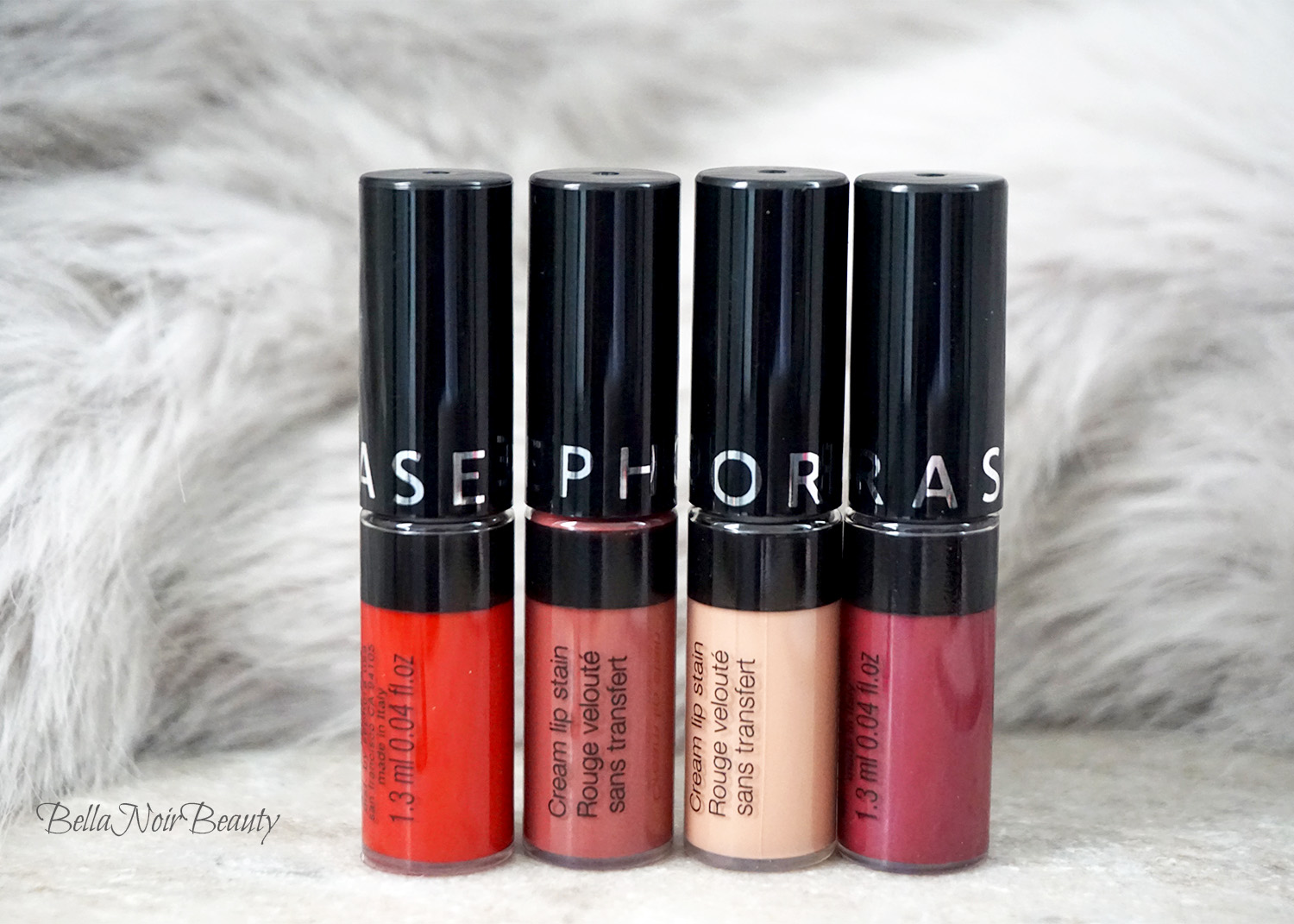 Sephora Cream Lip Stain Set | bellanoirbeauty.com