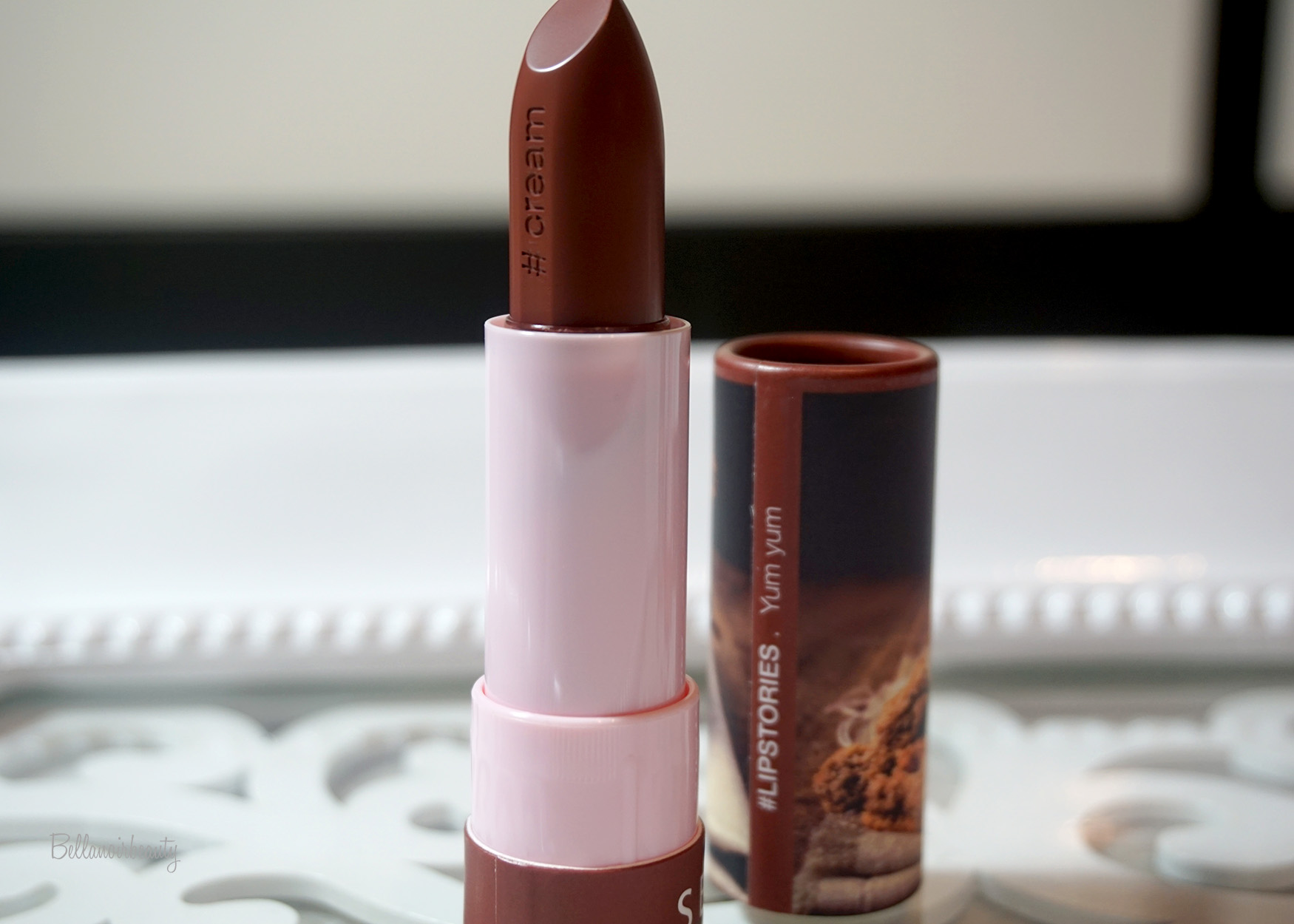 Sephora Collection #LipStories Lipstick Yum Yum | bellanoirbeauty.com