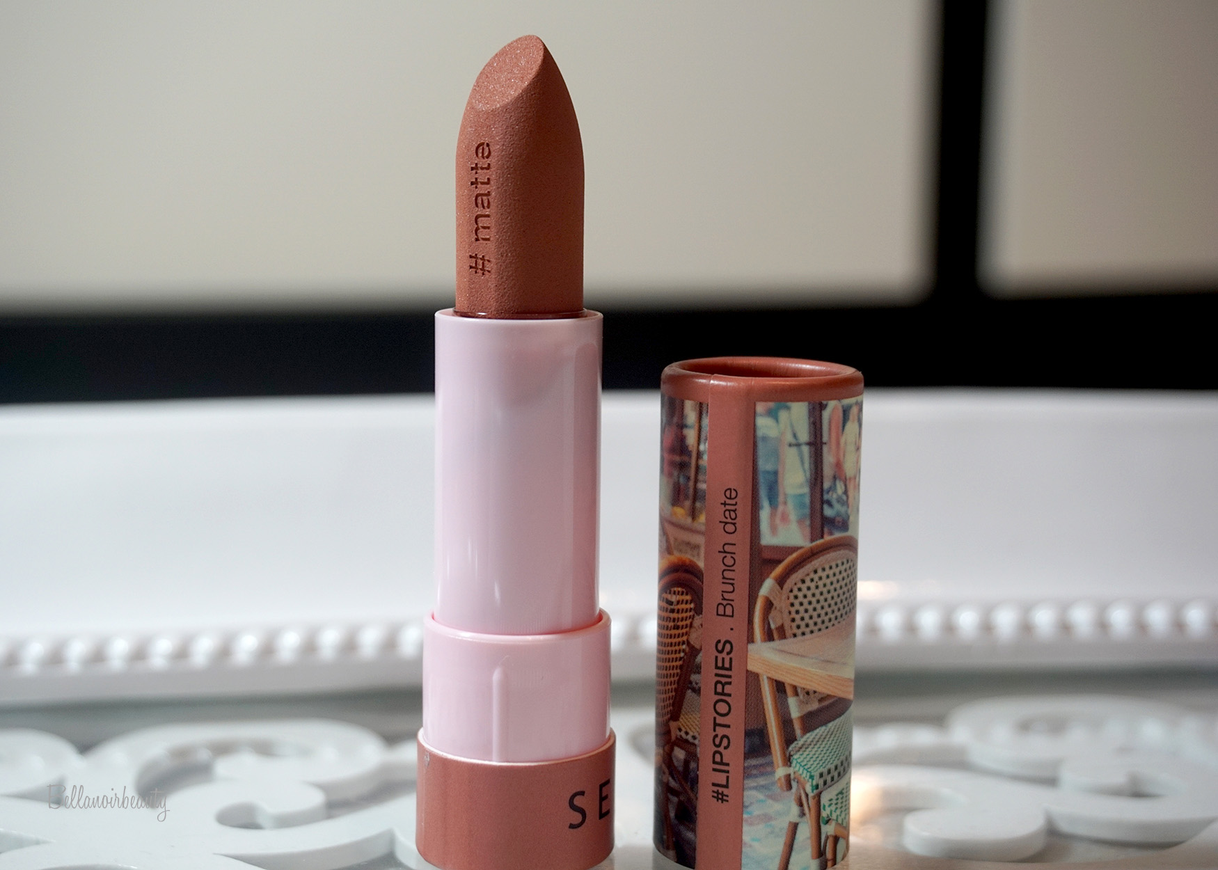 Sephora Collection #LipStories Lipstick Brunch Date | bellanoirbeauty.com
