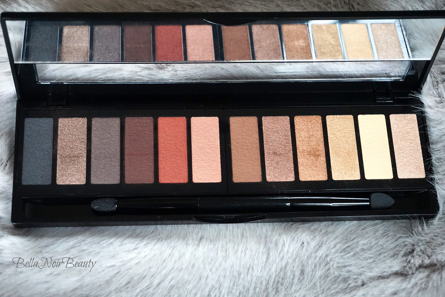 BlackUp Cosmetics Brown Nude Eyeshadow Palette | bellanoirbeauty.com