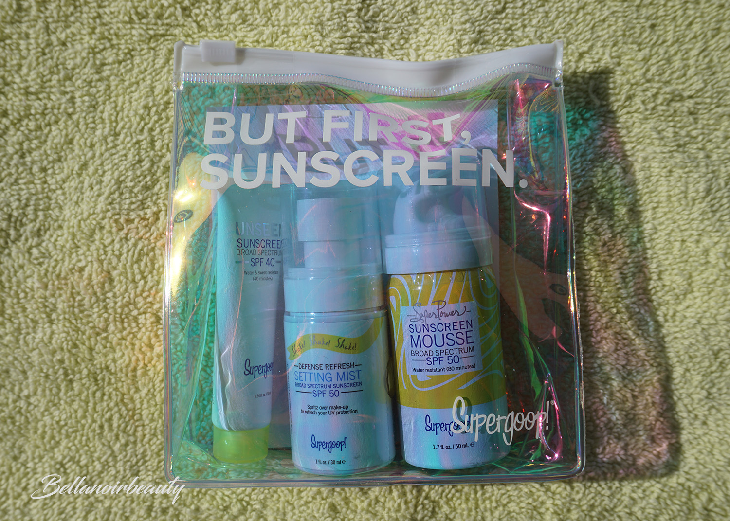 Supergoop But First, Sunscreen Kit | bellanoirbeauty.com