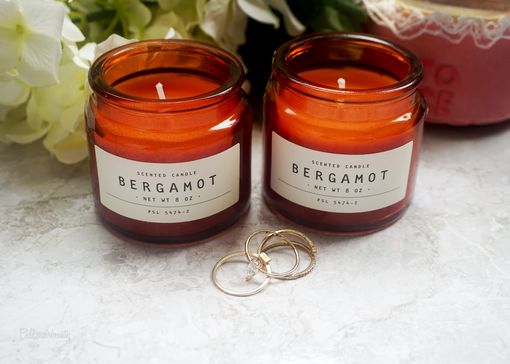 H&M Bergamot Candles | bellanoirbeauty.com