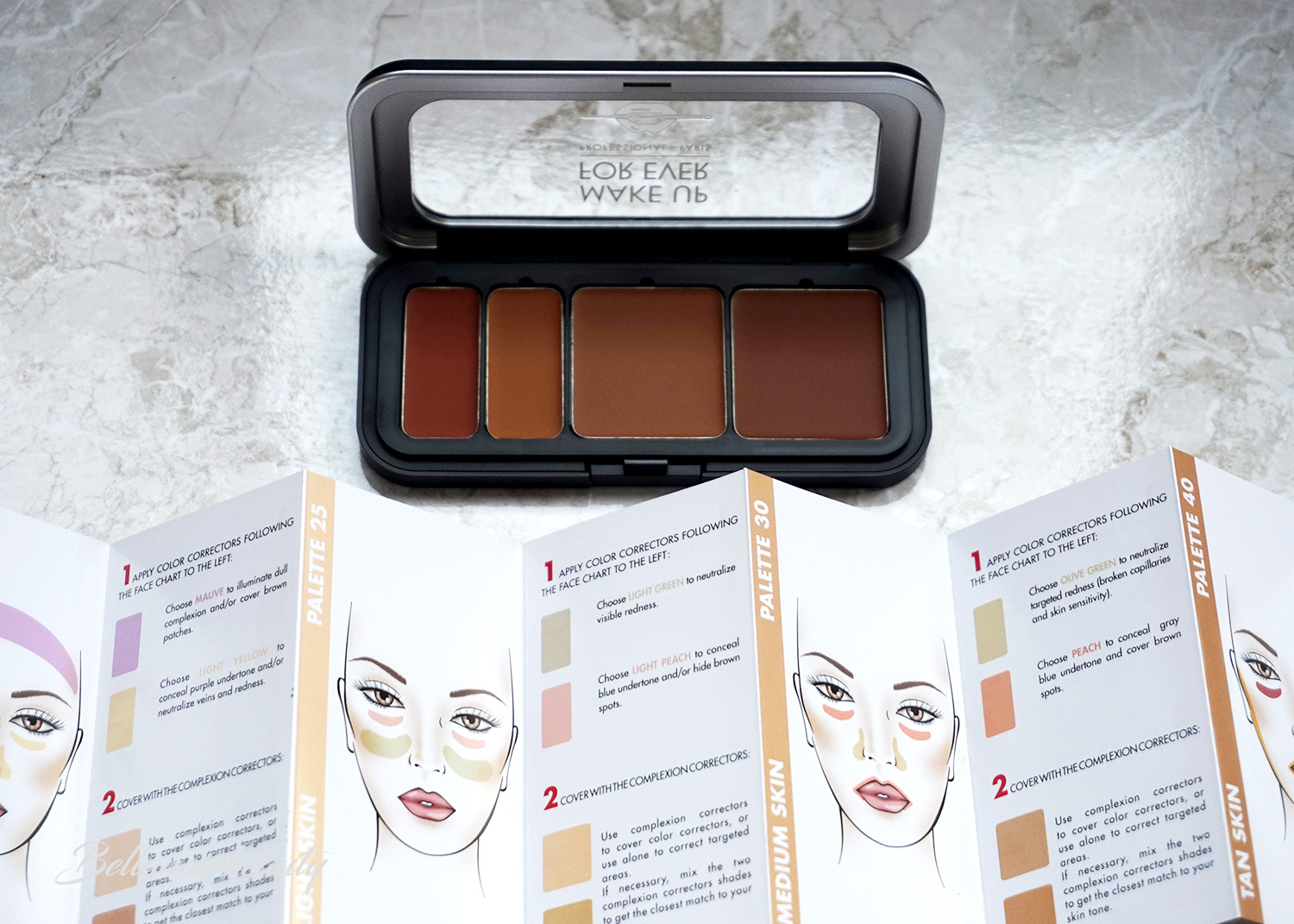 Make Up For Ever Ultra HD Underpainting Color Correction Palette | bellanoirbeauty.com