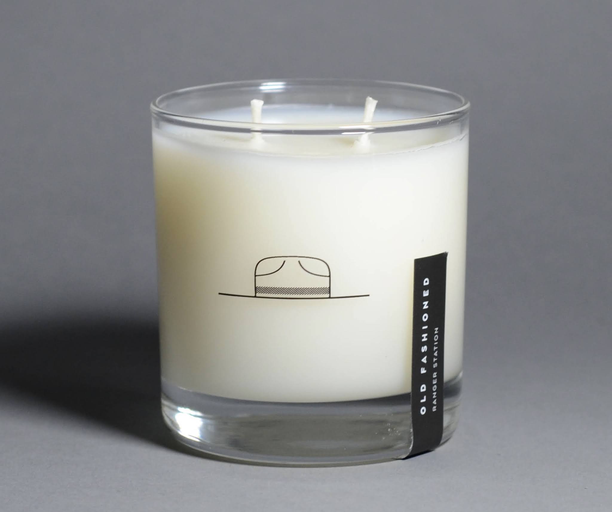 Ranger station old fashioned candle